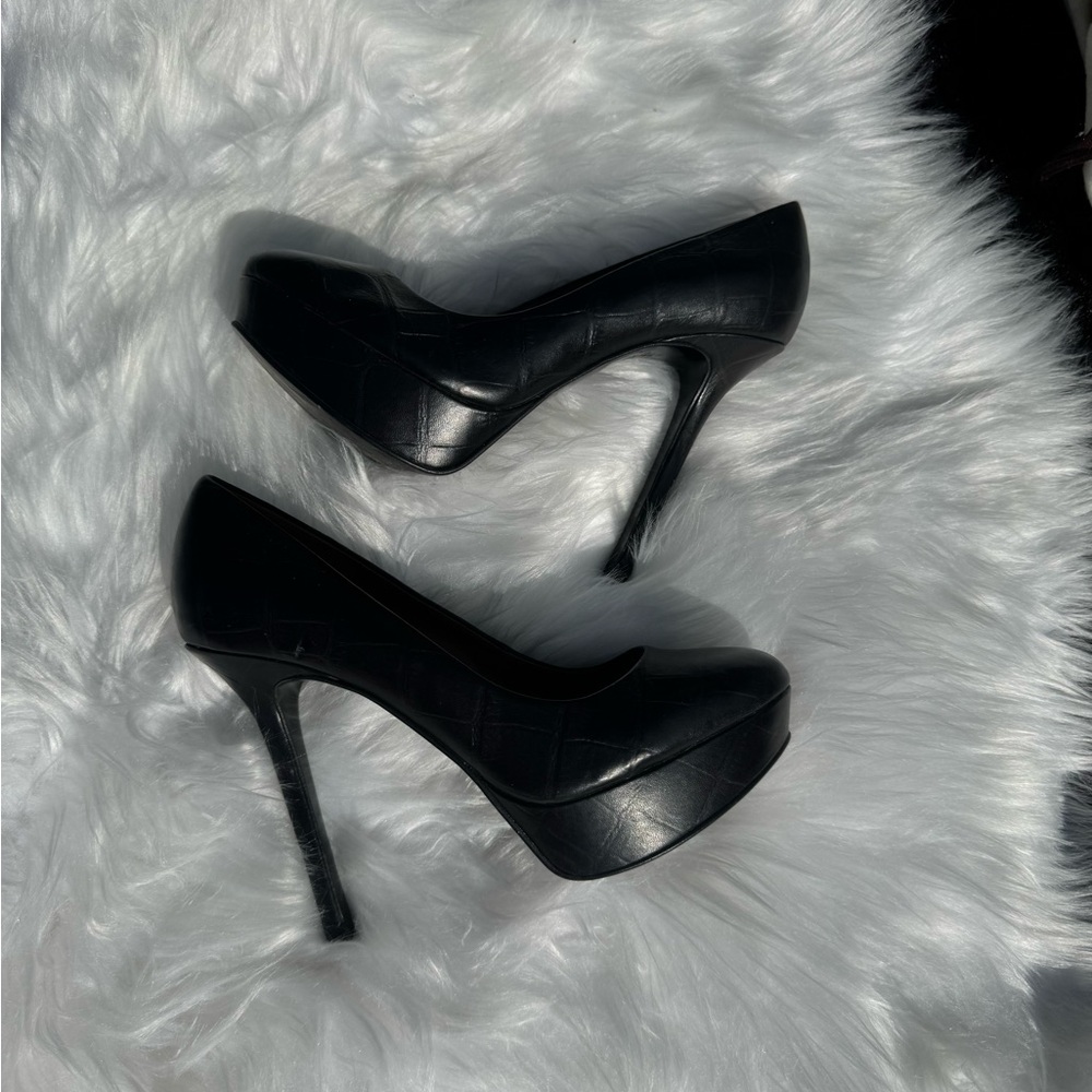 Zara black crocodile stile